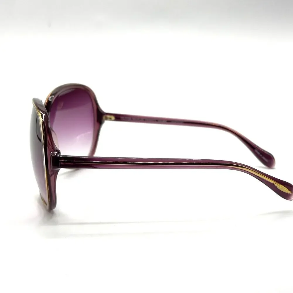 Oliver Peoples Sunglasses Sofiane Purple Butterfly Gradient Purple Lens 62mm